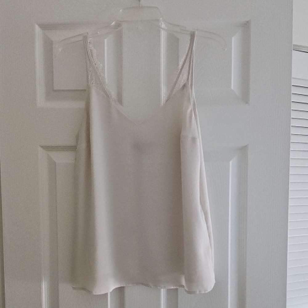 Express Cream Tank Top